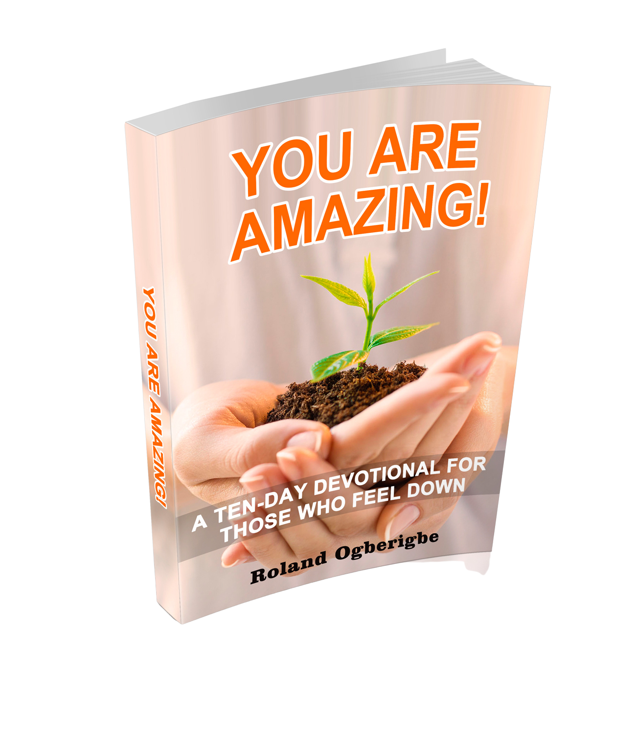 You Are Amazing book 3D Book cover